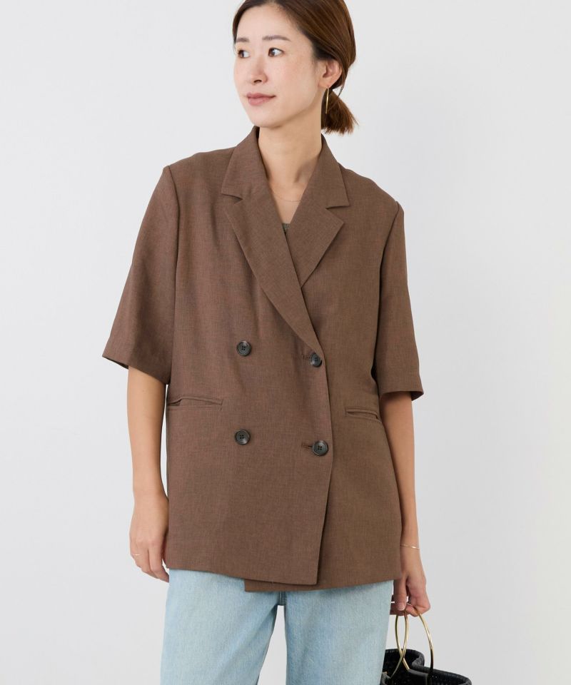 20%off]ハーフスリーブジャケット/0125305279 | MICA&DEAL