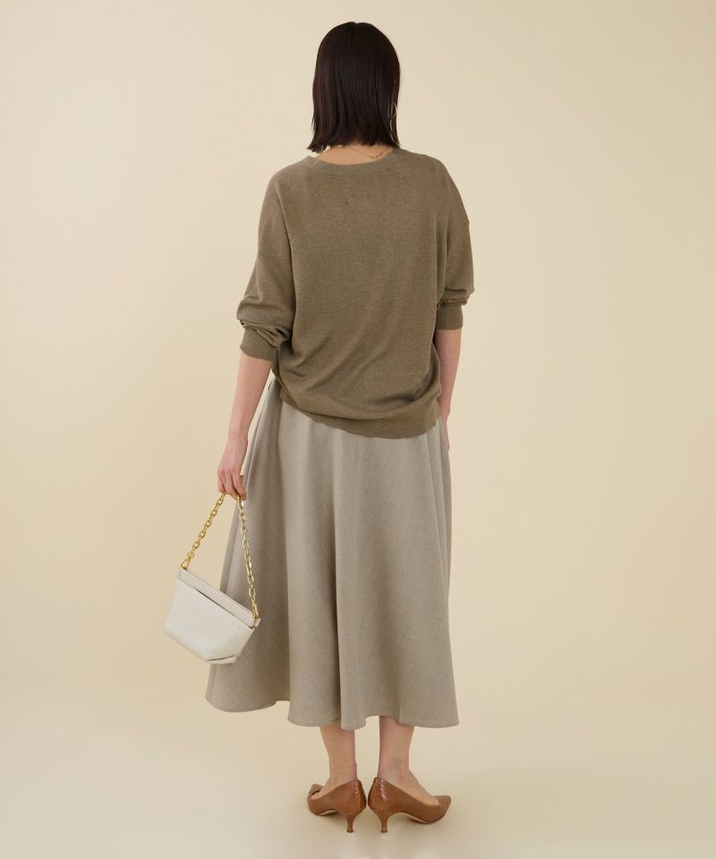 予約】【marmors】lame v-neck cardigan/0225308114 | MICA&DEAL