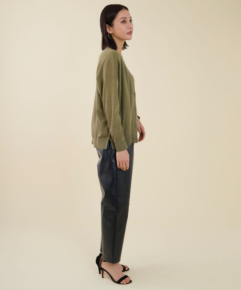 予約】【marmors】lame v-neck cardigan/0225308114 | MICA&DEAL