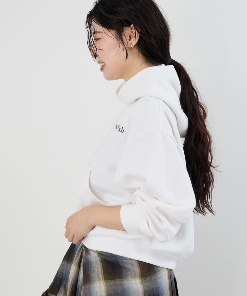 パーカー 「SPORTY ＆ RICH」クロップドフーディ-Soft Cropped Hoodie レディース SPORTY & RICH】クロップドフーディ-Soft Cropped Hoodie