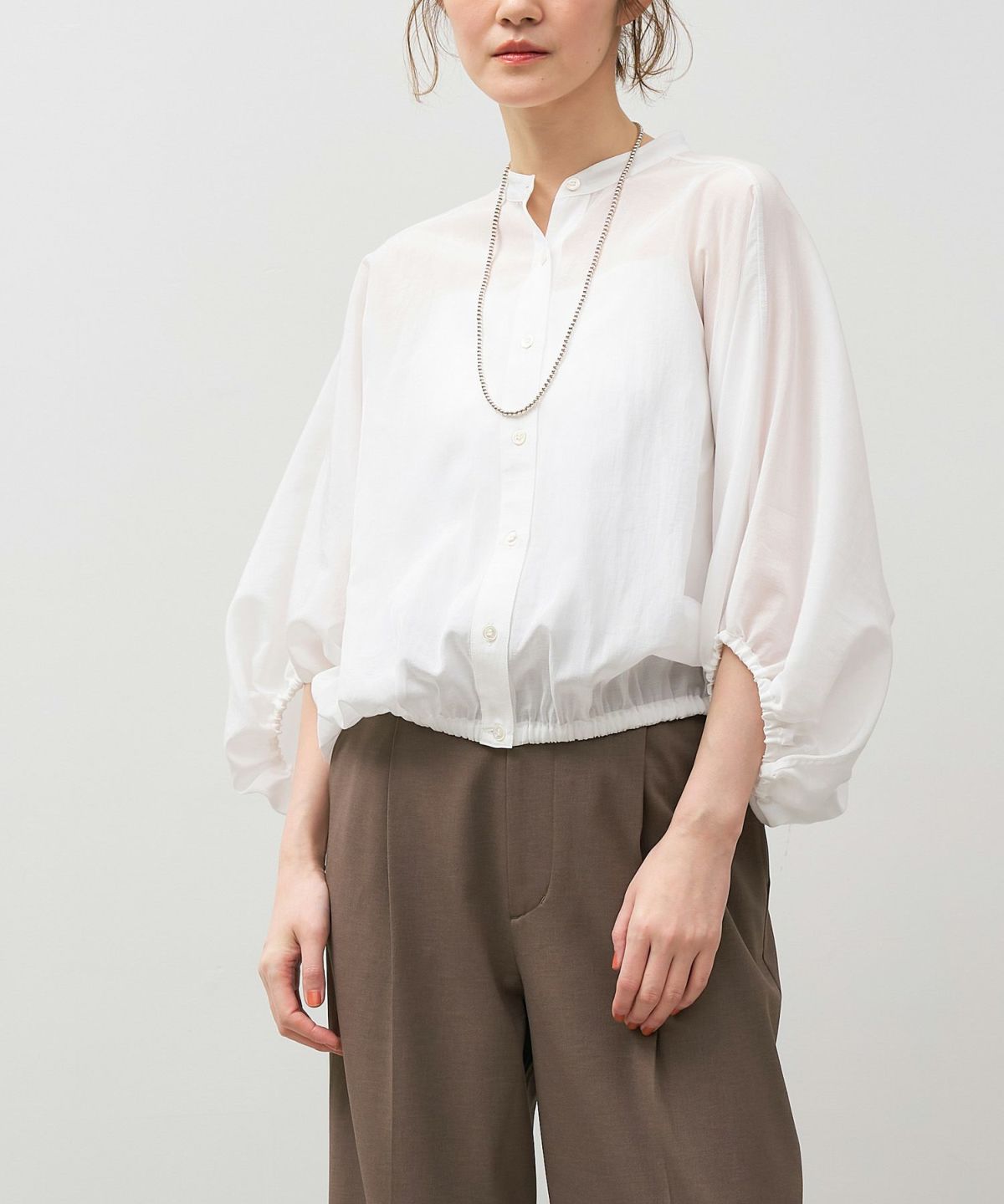ドルマンパフスリーブブラウス/0125301209 | MICA&DEAL ONLINE STORE