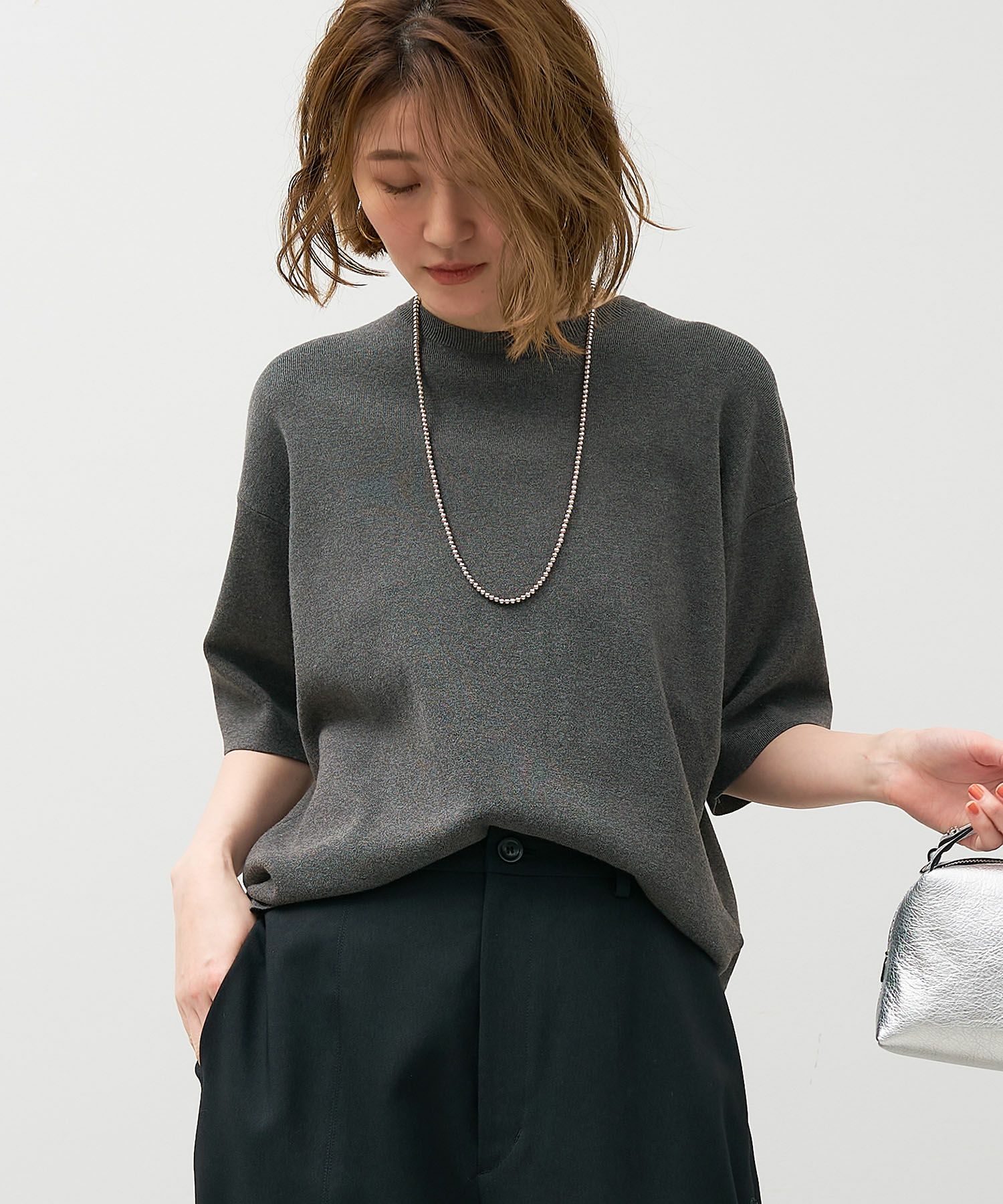 スムースニットプルオーバー/0125308235 | MICA&DEAL ONLINE STORE