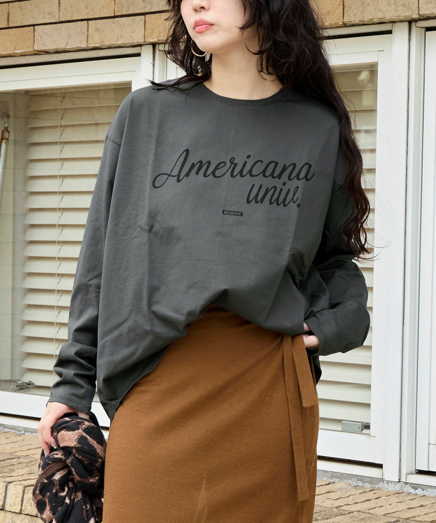 MICA＆DEAL×AMERICANA バルーン スリーブ トレーナー 新品 MICA＆DEAL