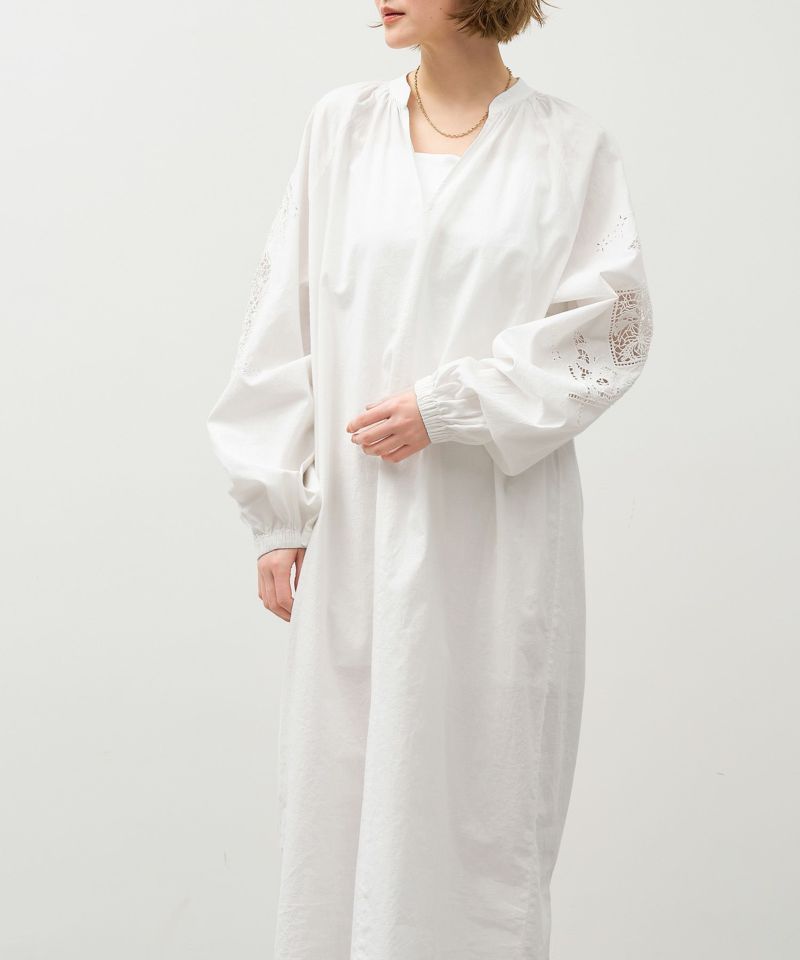 ワンピース sola インド刺繍ギャザーワンピース/0125304242 | MICA&DEAL ONLINE STORE