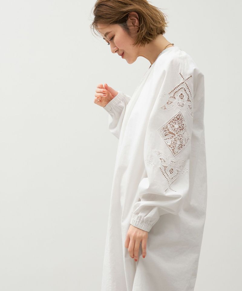 CASTELBAJAC 海洋テーマ刺繍 ワンピース 42 CASTELBAJAC 海洋テーマ刺繍 ワンピース 42