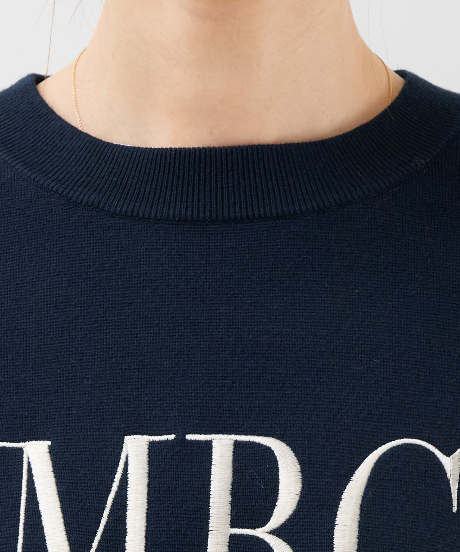 30%off]15th ANNIVERSARY【AMERICANA×MICA&DEAL】ロゴ刺繍スムース