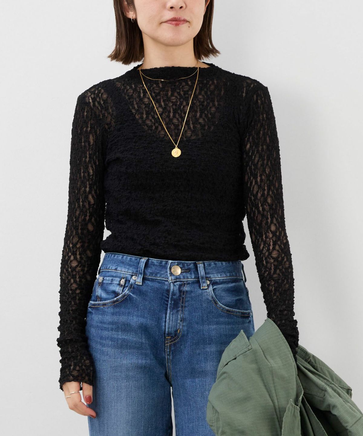 nao様オーダーページ レースボトルネックプルオーバー/0125309244 | MICA&DEAL ONLINE