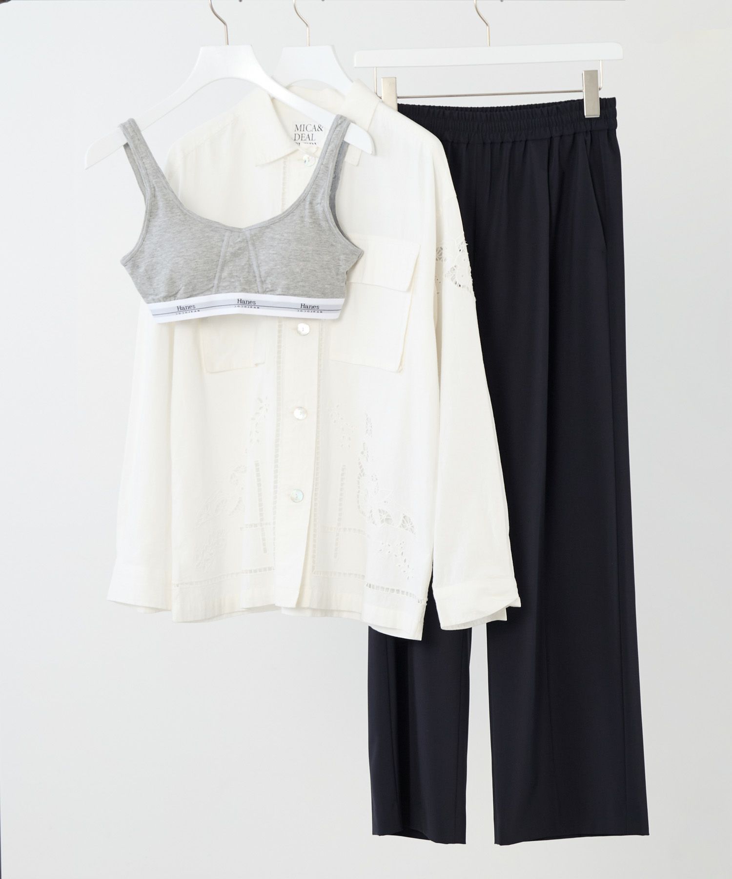Hanes originals THE DODO JEAN 黒　上下セット Hanes × THE DODO JEAN カプセルコレクション | ヘインズの公式通販