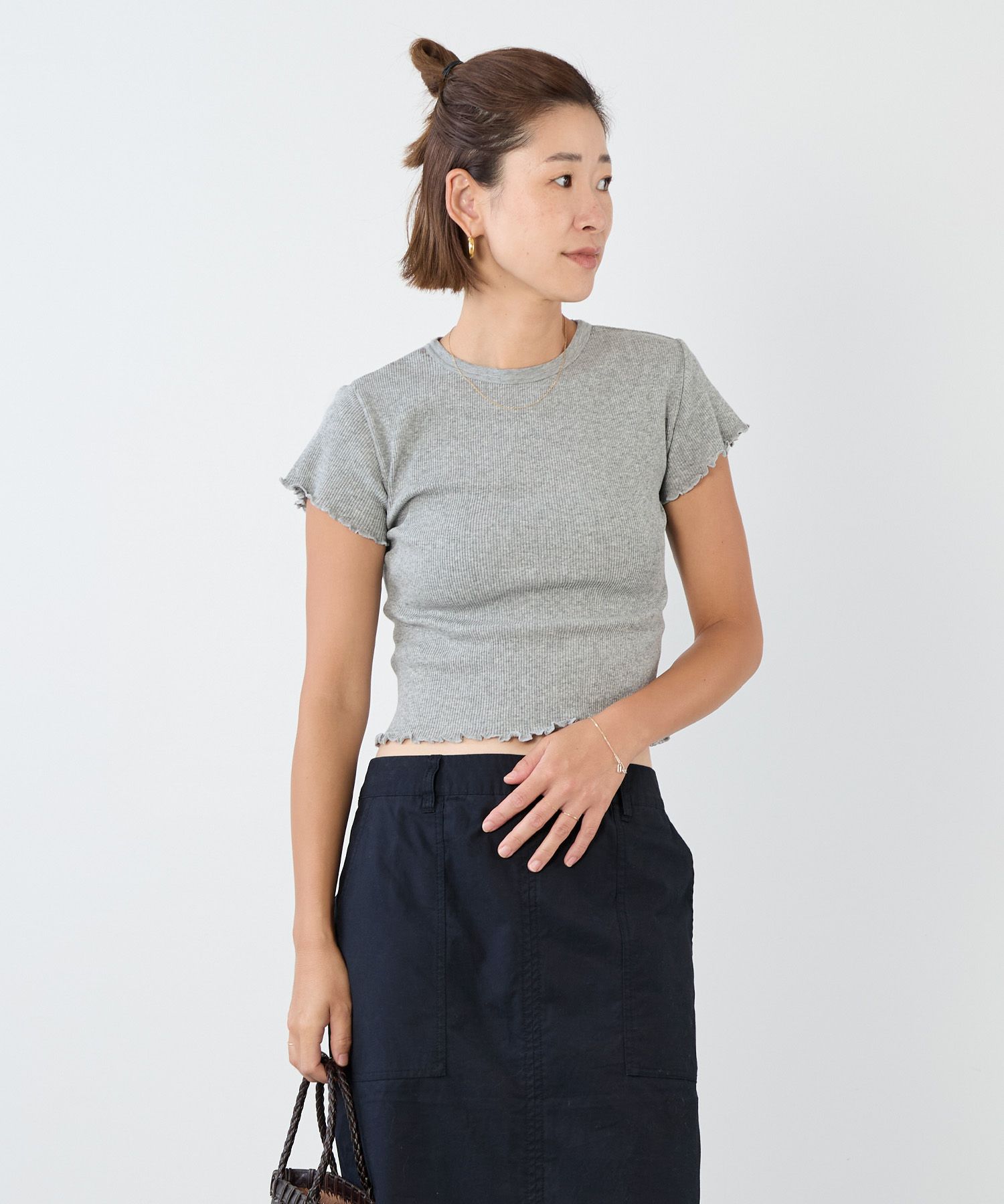 Hanes×THE DODO JEAN】Hanes originals クロップTシャツ by THE DODO