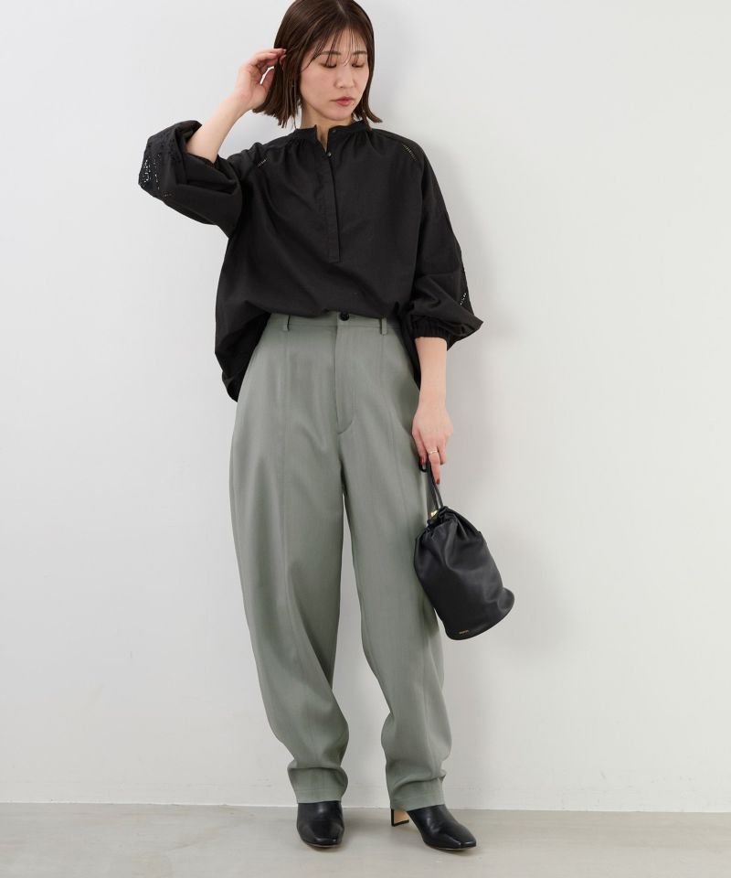 フロントステッチコクーンパンツ/0125303261 | MICA&DEAL ONLINE