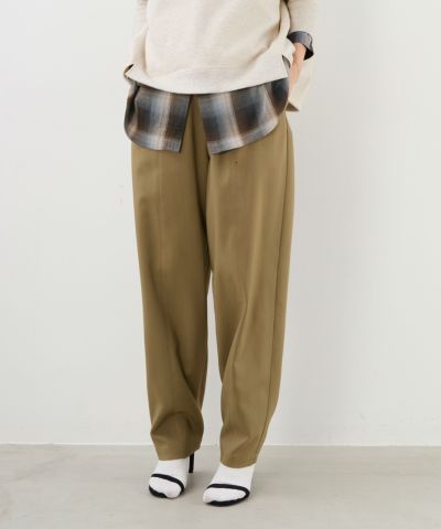 MICA&DEALパンツ　ブラック、ベージュ BOTTOMS | MICA&DEAL ONLINE STORE
