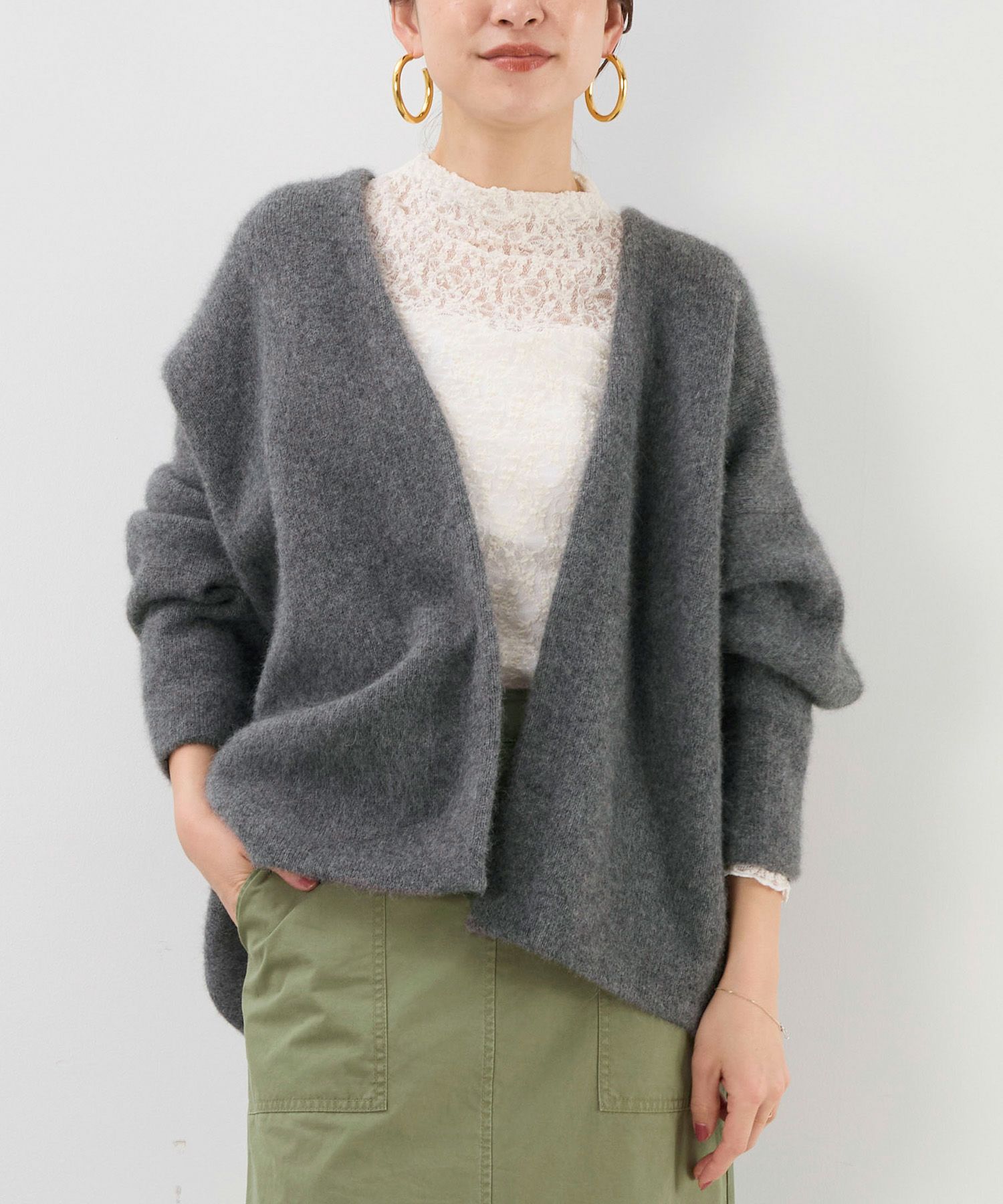 50%off]ラクーンデュアルカーディガン/0125308249 | MICA&DEAL ONLINE