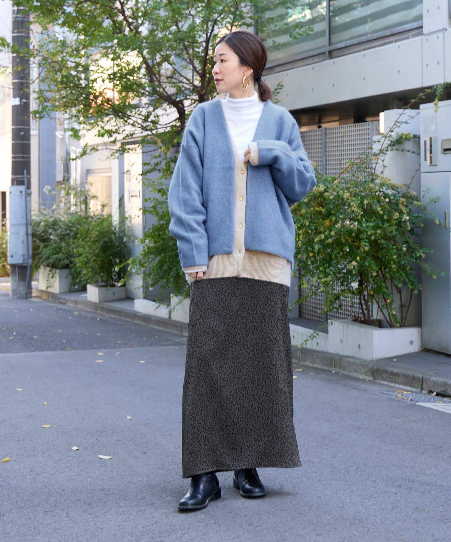 ラクーンデュアルカーディガン/0125308249 | MICA&DEAL ONLINE STORE