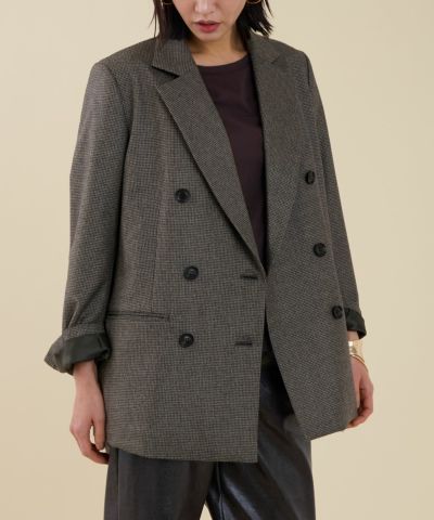 タイムセール⭐︎新品⭐︎MICA&DEAL ウールリバーコート　グレージュ セール】 取り外しフード付きトレンチコート （トレンチコート