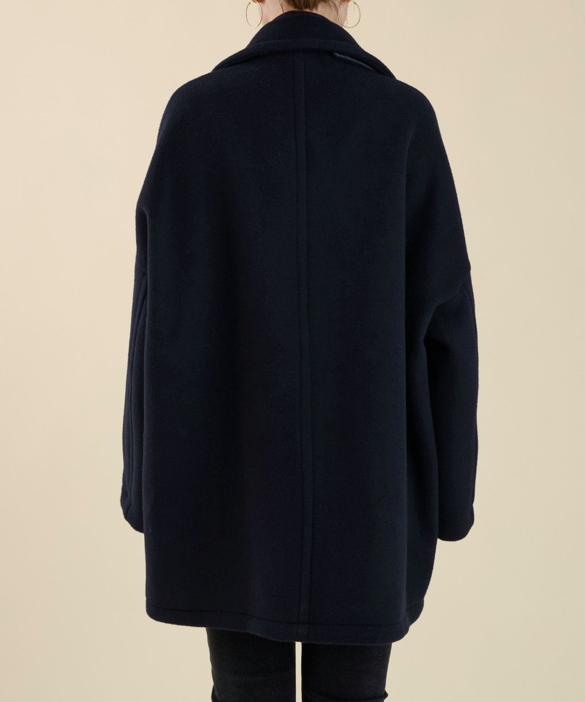 【美品】MARNO Jane coat Navy 予約】【marmors】P-coat/0225307140 | MICA&DEAL ONLINE STORE