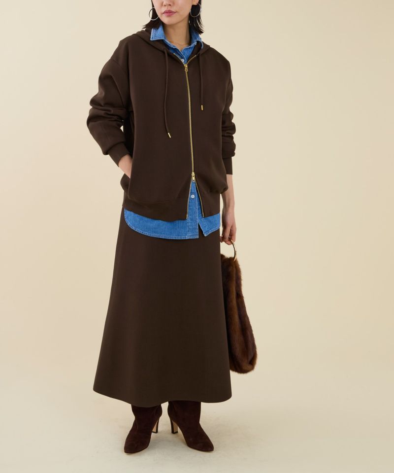 marmors】water repellent knit parka/0225308128 | MICA&DEAL