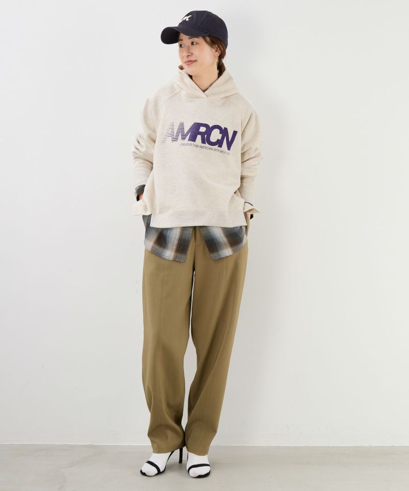 30%off]15th ANNIVERSARY 【AMERICANA×MICA&DEAL】ロゴフードパーカー