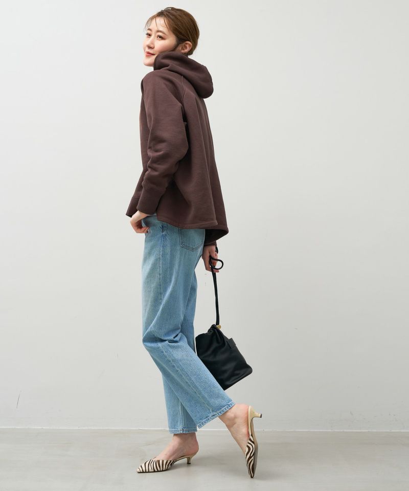 タイムセール新品　Americana MICA&DEAL グレーパーカー 30%off]15th ANNIVERSARY 【AMERICANA×MICA&DEAL】ロゴフードパーカー