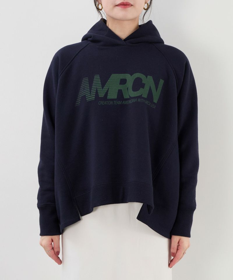 30%off]15th ANNIVERSARY 【AMERICANA×MICA&DEAL】ロゴフードパーカー