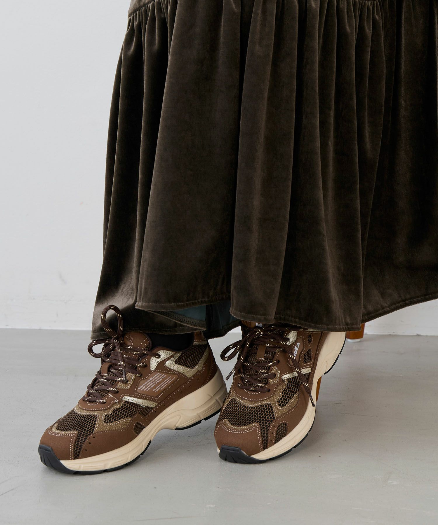 WEB限定【MoEa】ヴィーガンレザースニーカー-Vegan Leather/0325310059