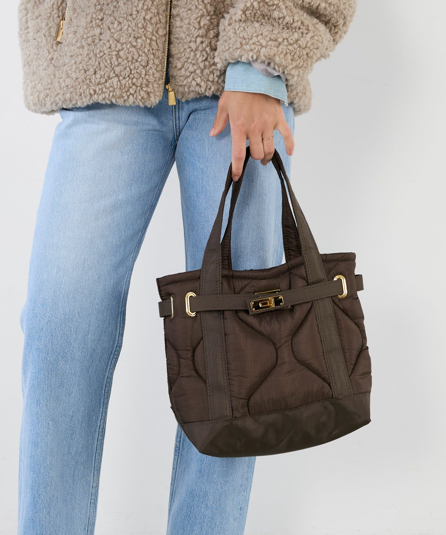 sita parantica】キルティングトートバッグ-SP-BTB07-S/0325310046