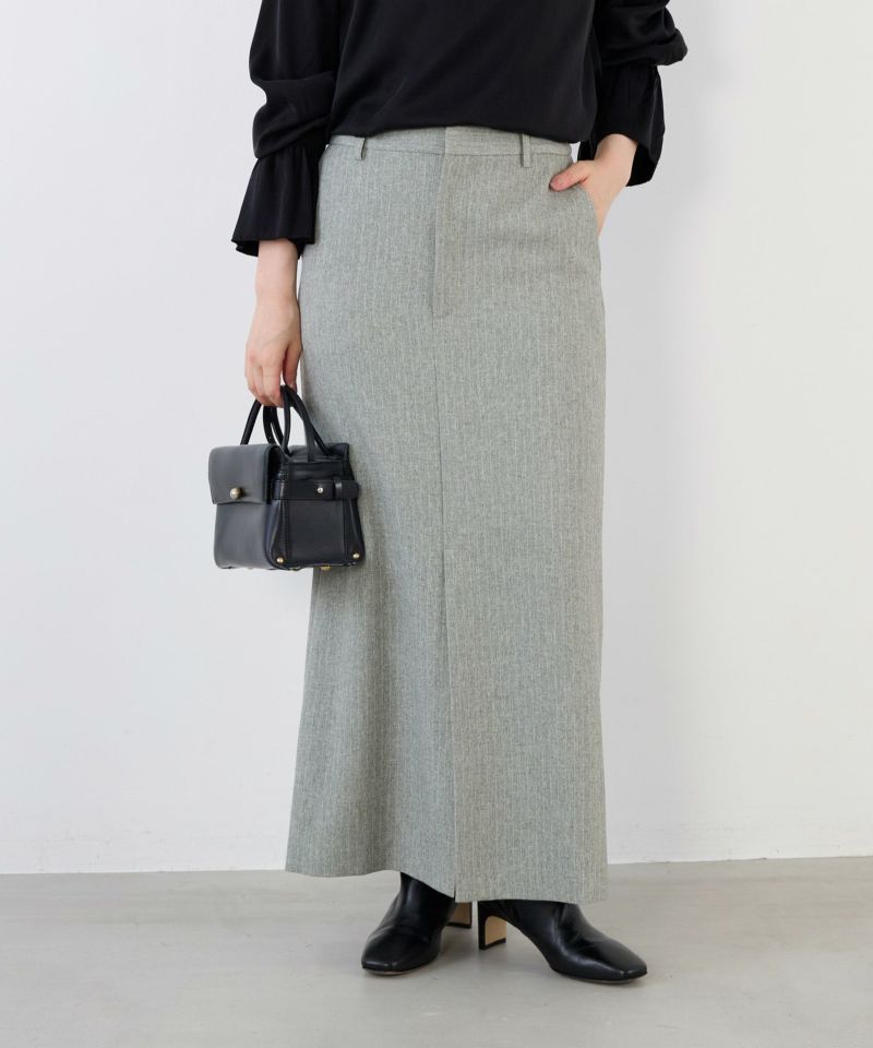 50%off]梳毛スリットタイトスカート/0125402307 | MICA&DEAL ONLINE STORE