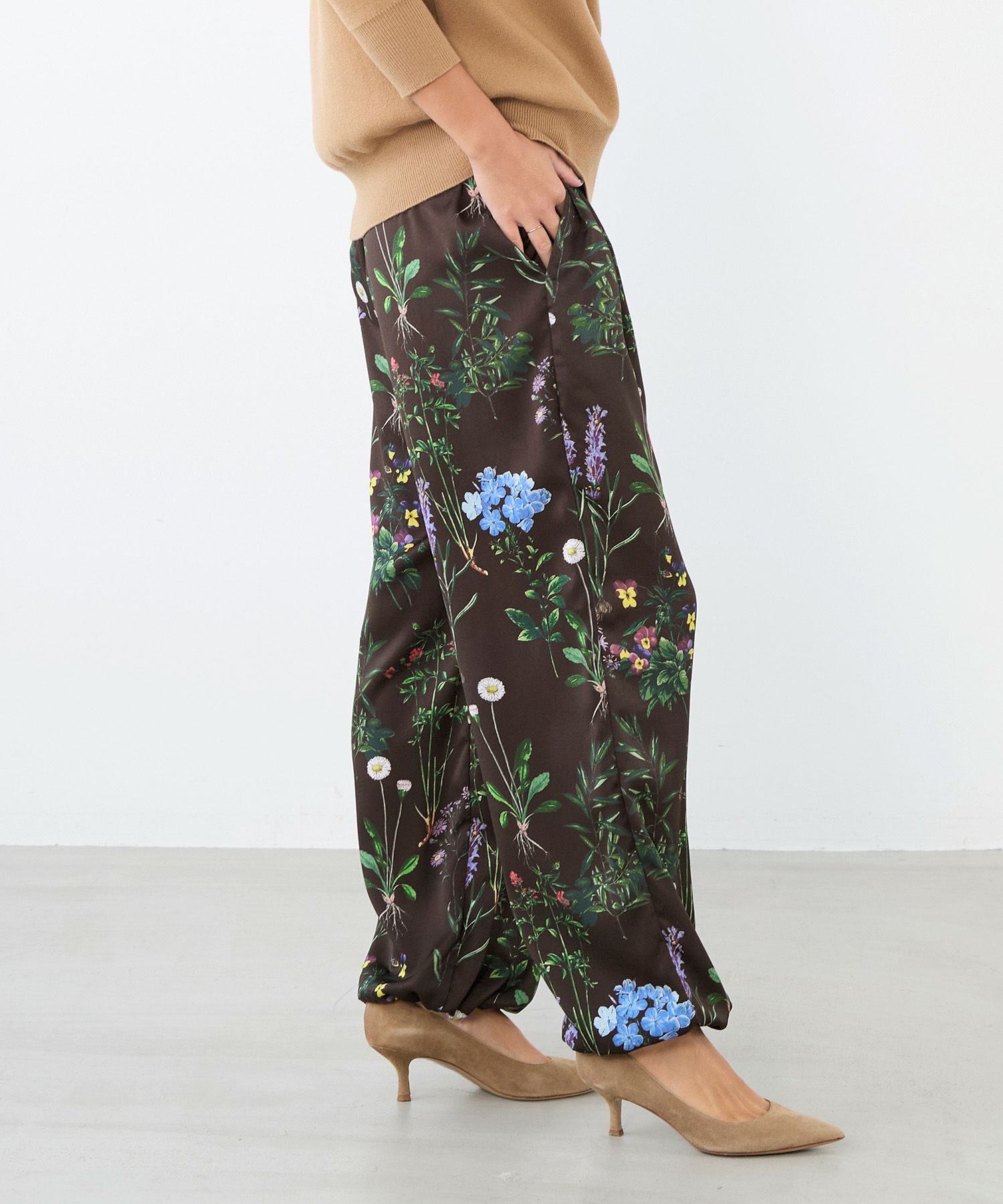 TICCA】別注-フラワープリントパンツ/0325303008 | MICA&DEAL ONLINE STORE