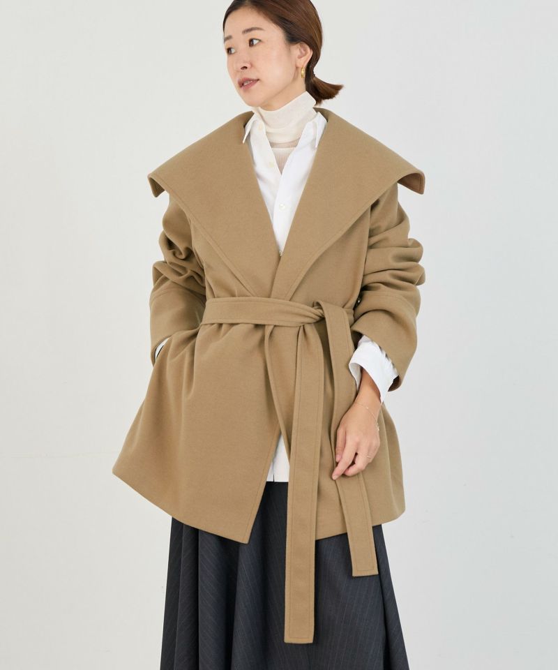 ショールカラーコート/0125407327 | MICA&DEAL ONLINE STORE