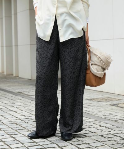 MICA&DEALパンツ　ブラック、ベージュ 楽天市場】MICA&DEAL マイカアンドディール SIDE LINE PANTS