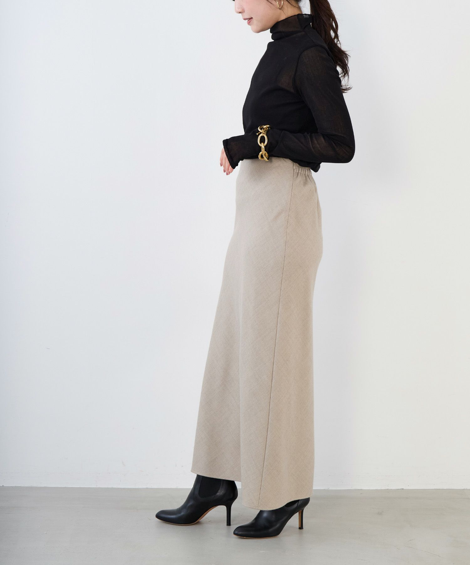 40%off]ミドルフレアスカート/0125402349 | MICA&DEAL ONLINE STORE