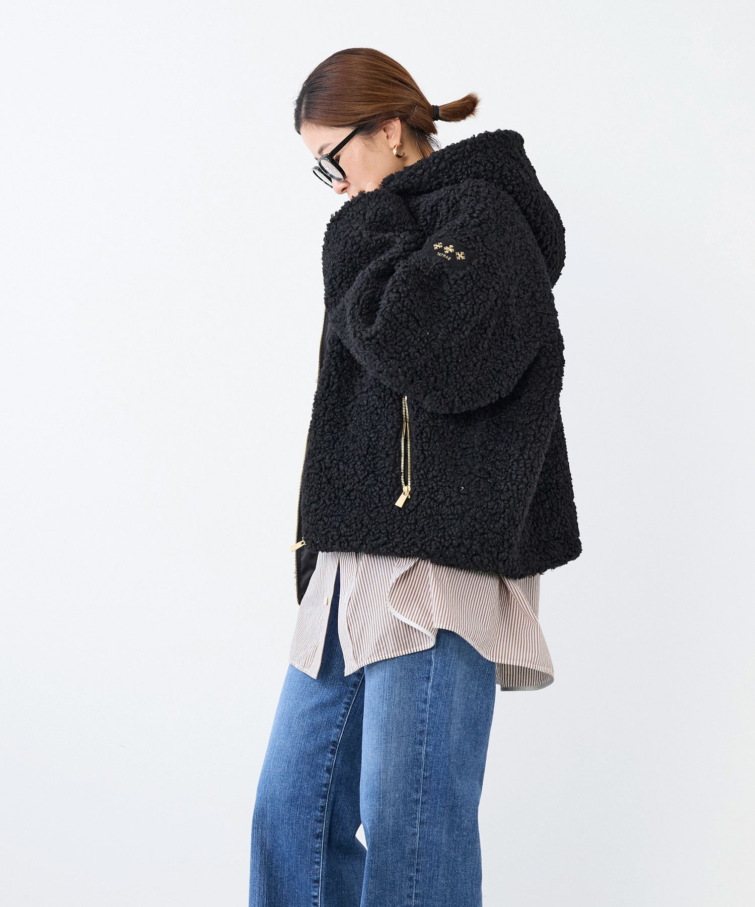 TATRAS】ボアフードブルゾン-IPAMA/0325306005 | MICA&DEAL ONLINE STORE