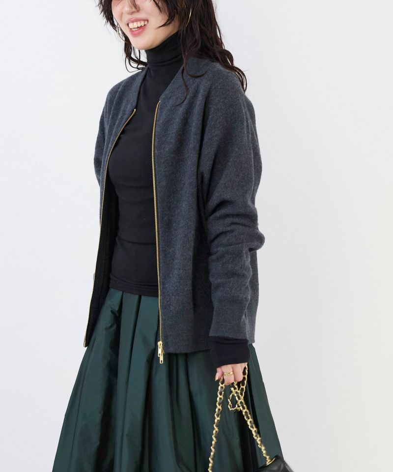 50%off]テレコタートルネックプルオーバー/012540933201 | MICA&DEAL