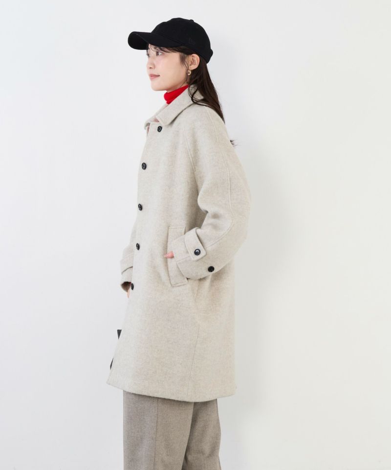30%off]ステンカラーウールコート/0125407354 | MICA&DEAL ONLINE STORE