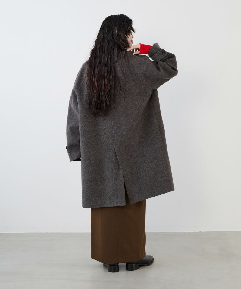 20%off]ステンカラーウールコート/0125407354 | MICA&DEAL ONLINE STORE