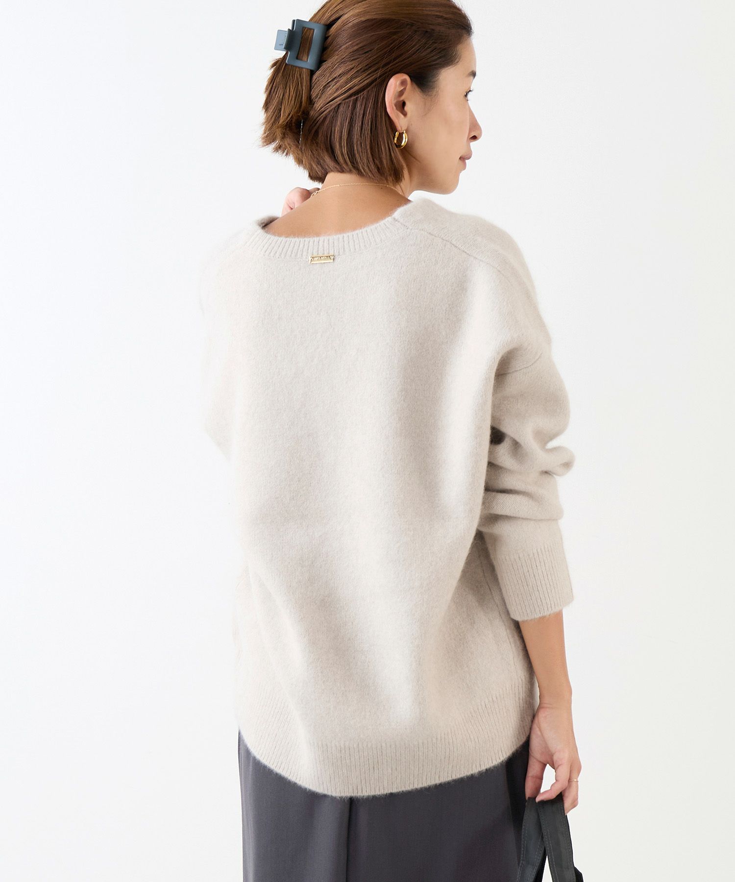 50%off]ラクーンVネックニットプルオーバー/0125408339 | MICA&DEAL