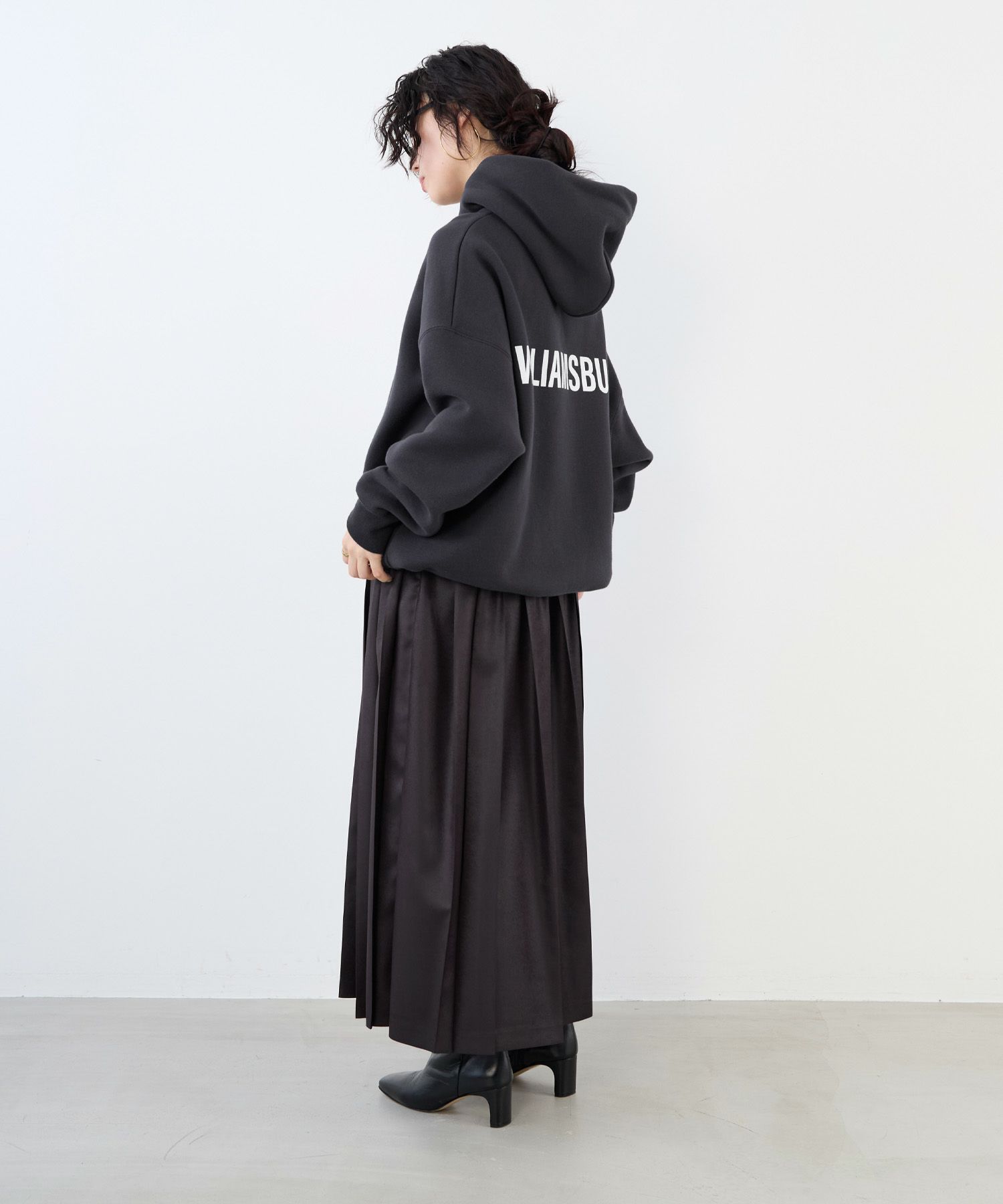 50%off]裏起毛ビッグロゴフーディー/0125409335 | MICA&DEAL ONLINE STORE