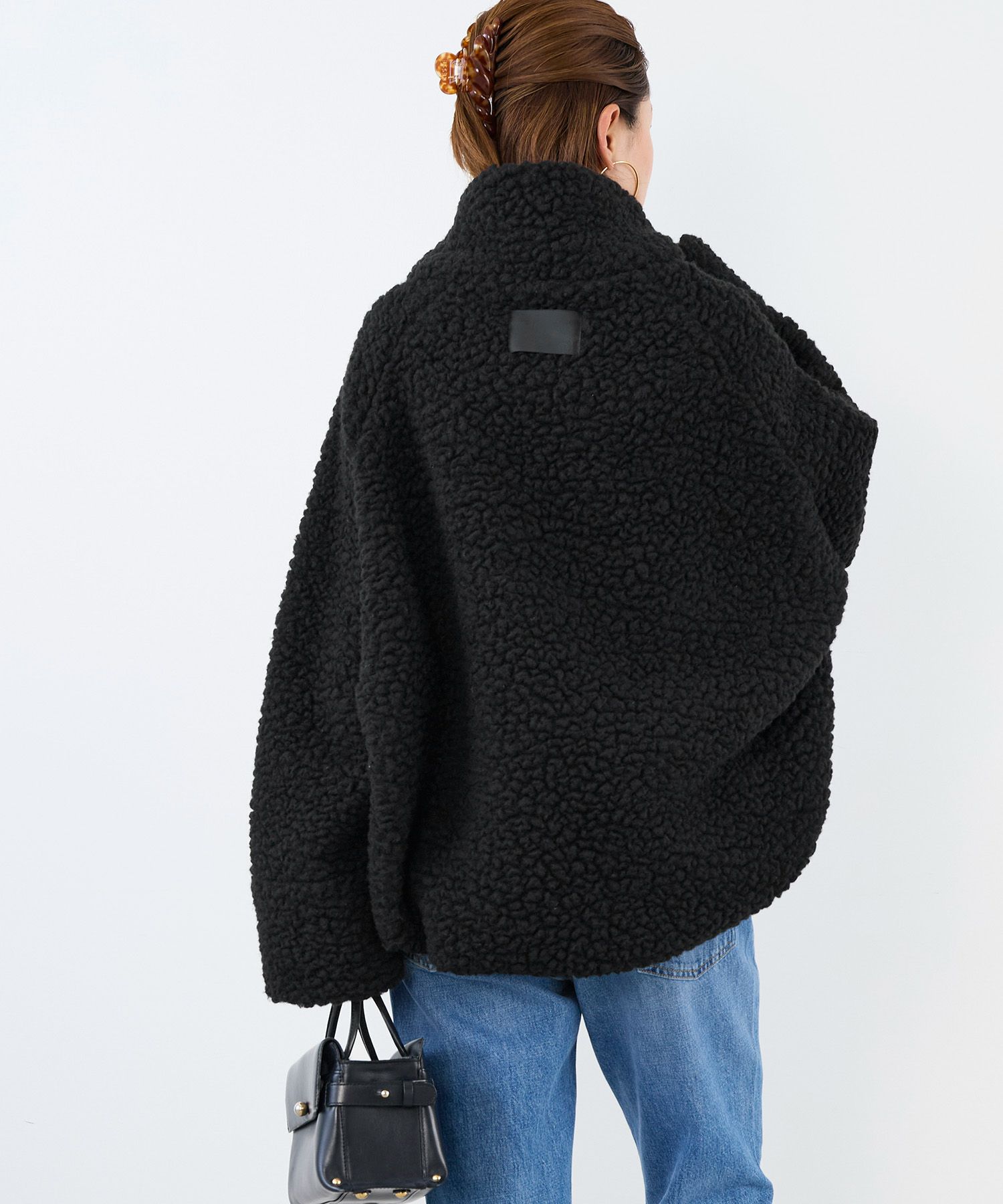 COGTHEBIGSMOKE コグザビッグスモークハイネックボアプルオーバー COG THE BIG SMOKE コグザビッグスモーク ハイネック ウールジャージT