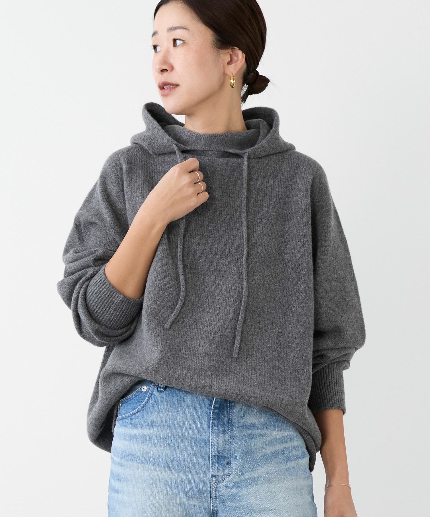 ホールガーメントニットパーカー/0125408395 | MICA&DEAL ONLINE STORE