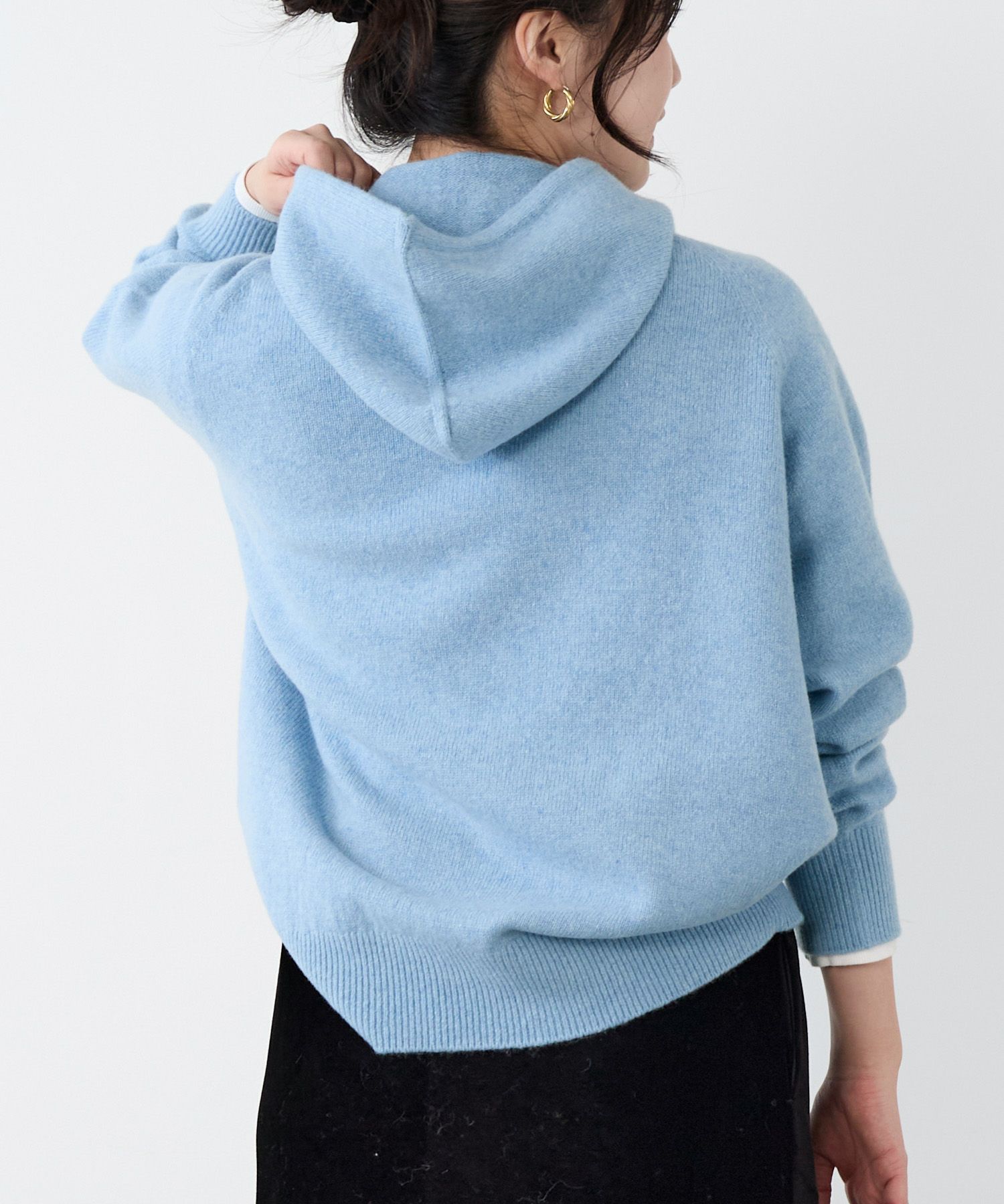 30%off]ホールガーメントニットパーカー/0125408395 | MICA&DEAL