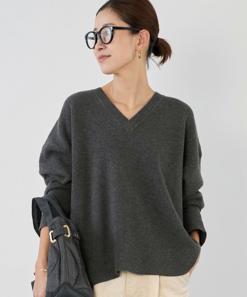 30%off]Vネックニットプルオーバー/0125408396 | MICA&DEAL ONLINE STORE