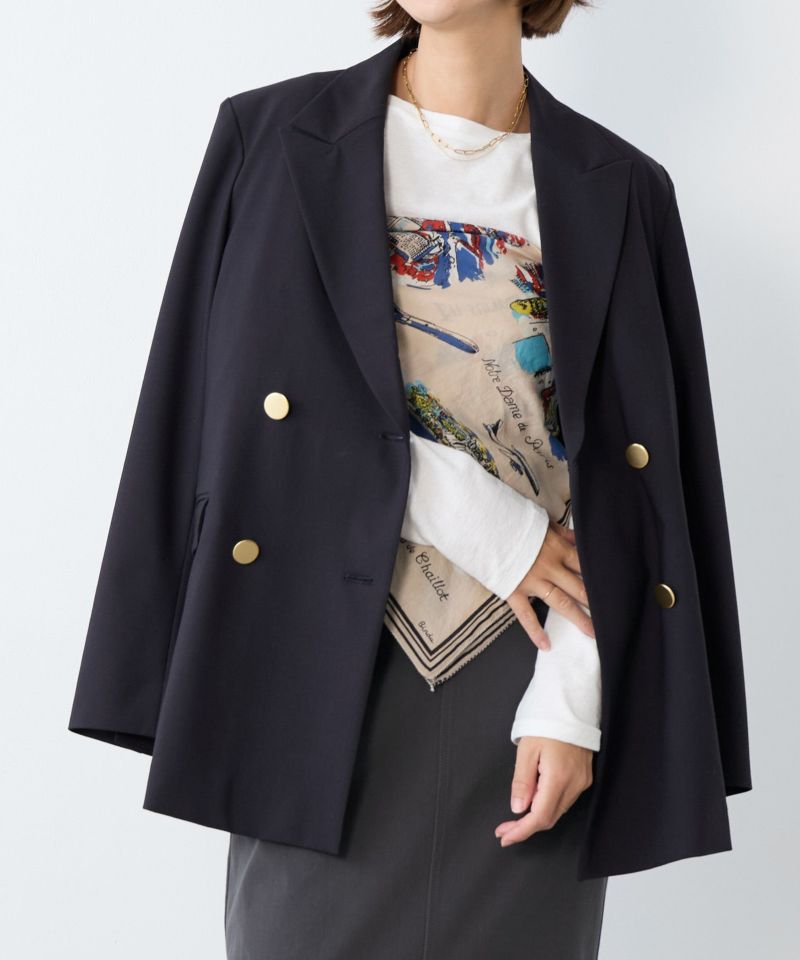 予約】ドライタッチダブルジャケット | MICA&DEAL ONLINE STORE