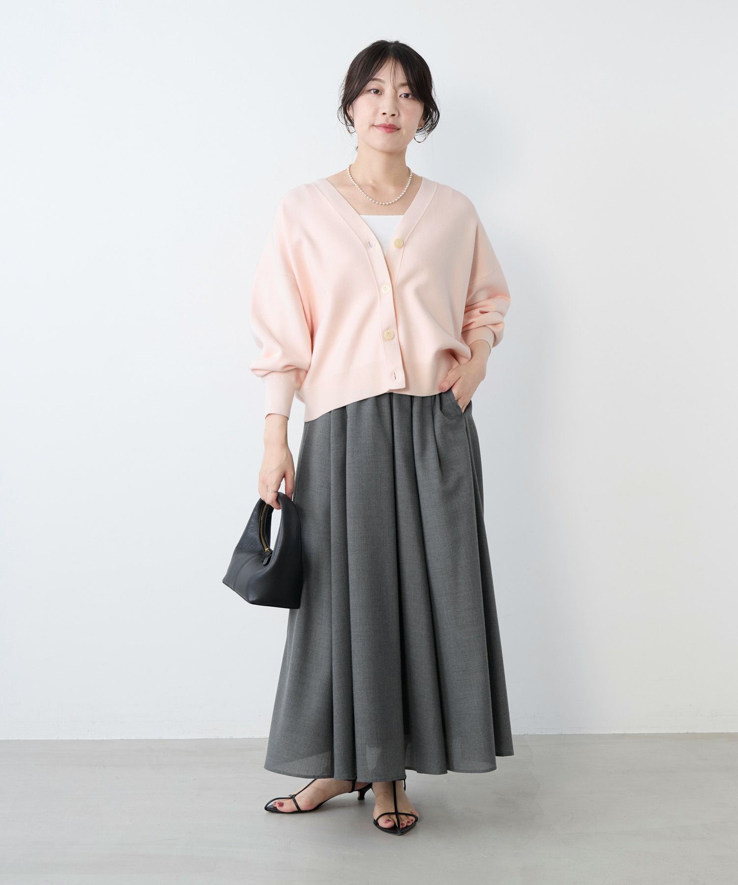 ボイルタックギャザーロングスカート | MICA&DEAL ONLINE STORE