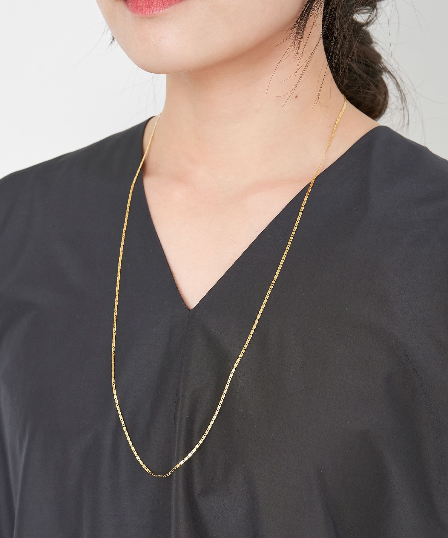 MARIA BLACK ゴールドチェーンネックレス MARIA BLACK】ゴールドチェーンネックレス-Karen Necklace GLD