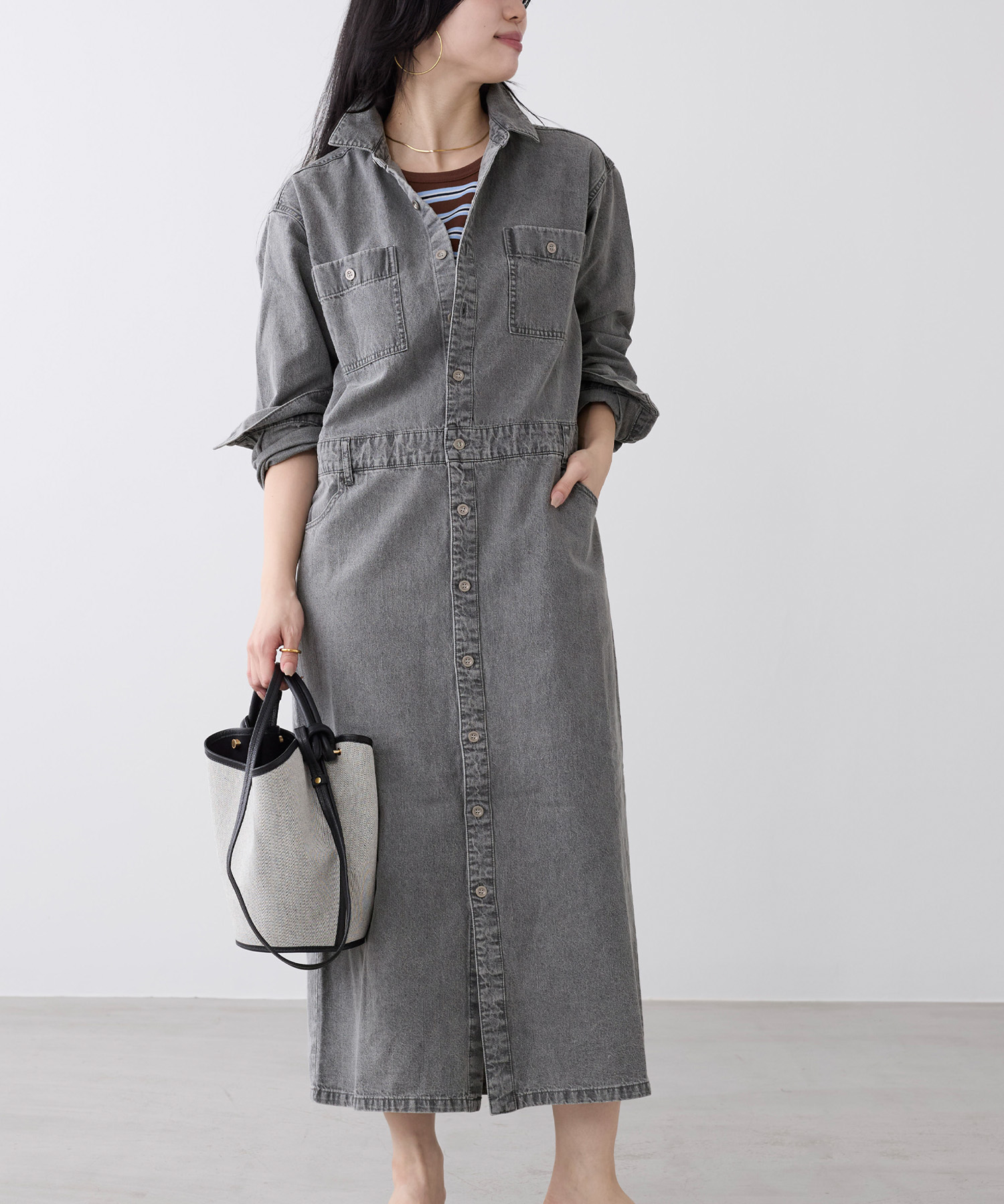 WEB限定カラーあり】デニムワンピース | MICA&DEAL ONLINE STORE