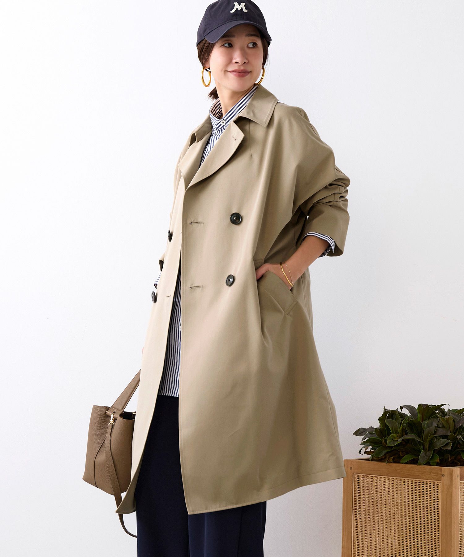 TICCA】テントトレンチコート | MICA&DEAL ONLINE STORE
