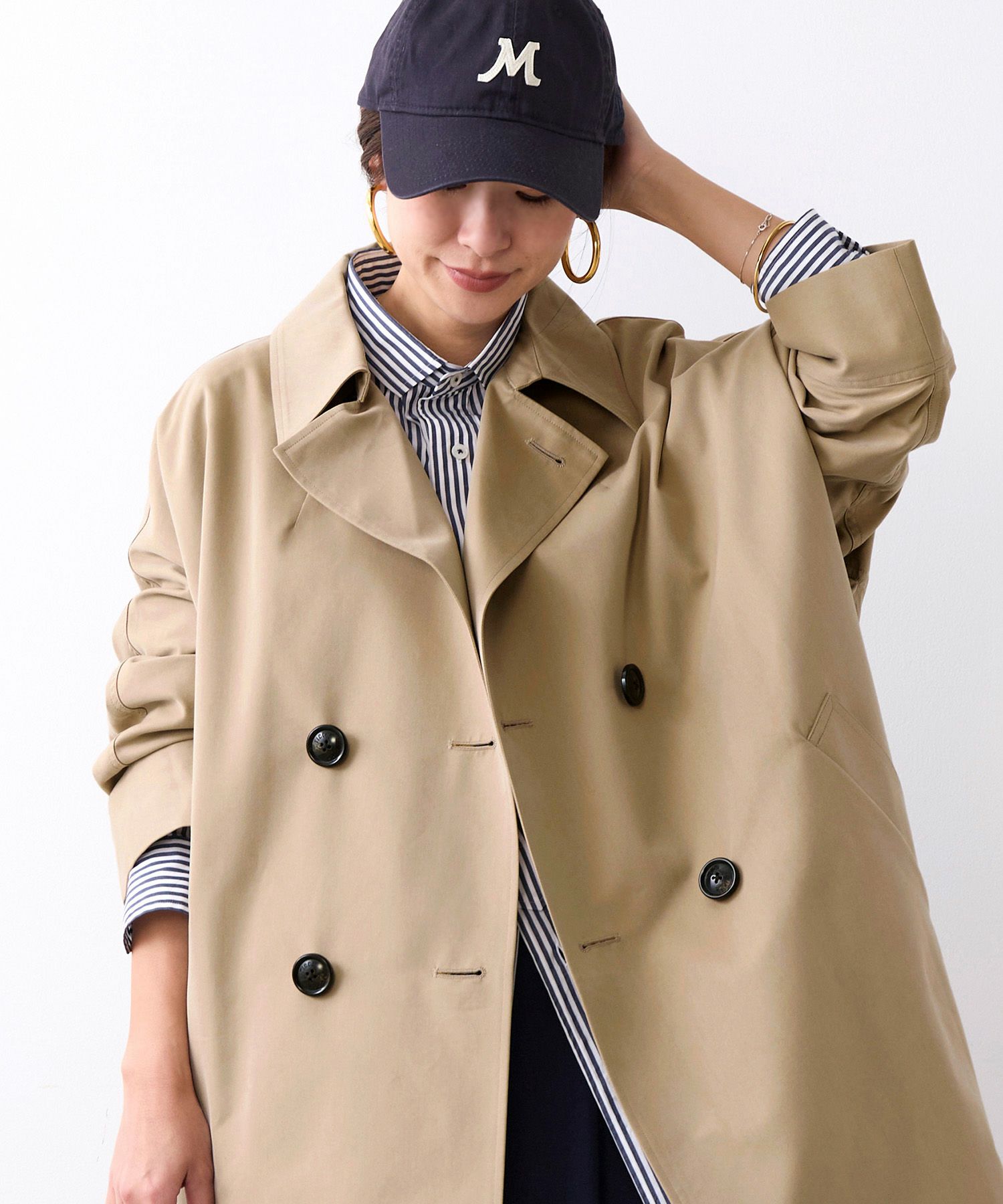 TICCA】テントトレンチコート | MICA&DEAL ONLINE STORE