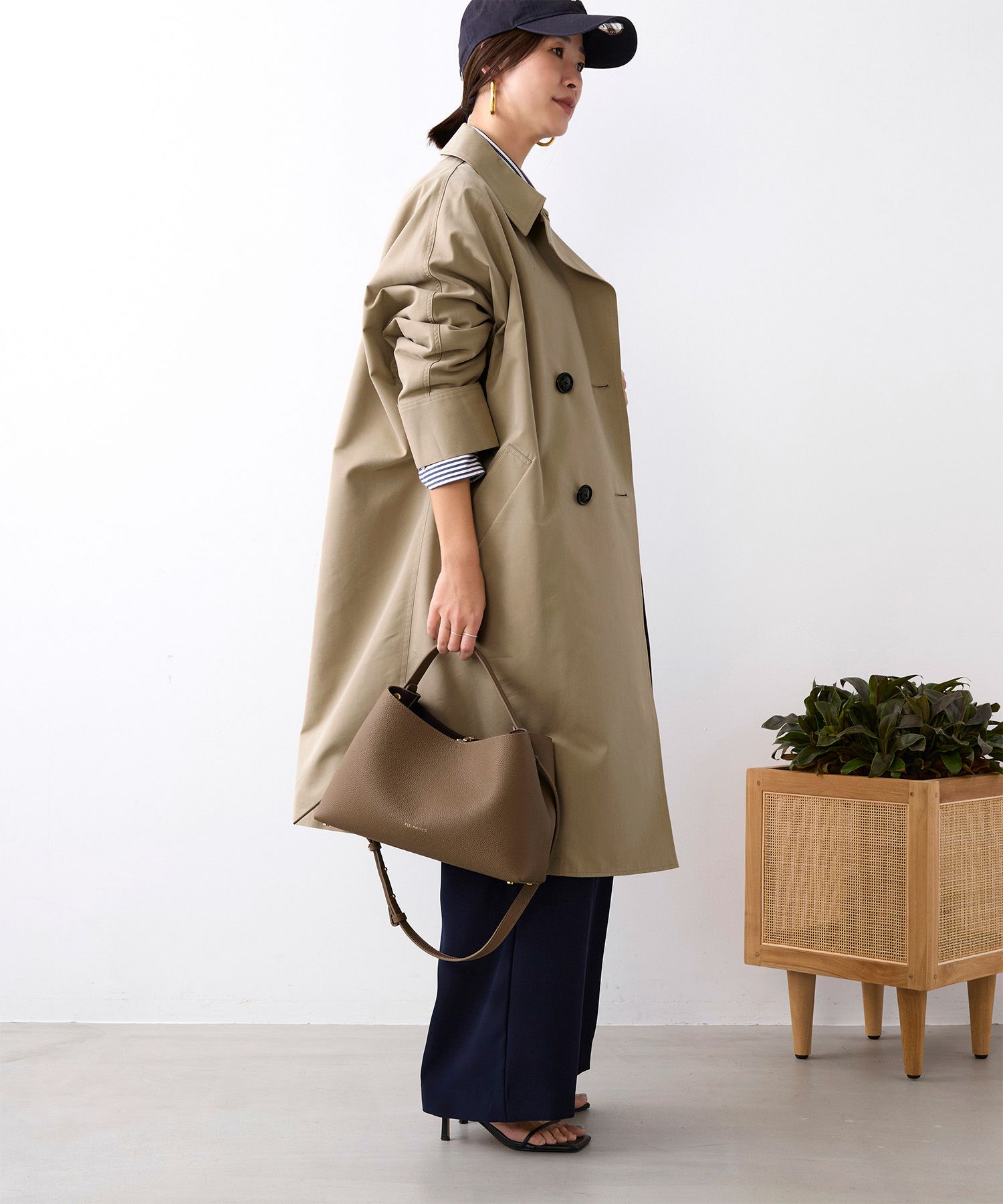 TICCA】テントトレンチコート | MICA&DEAL ONLINE STORE