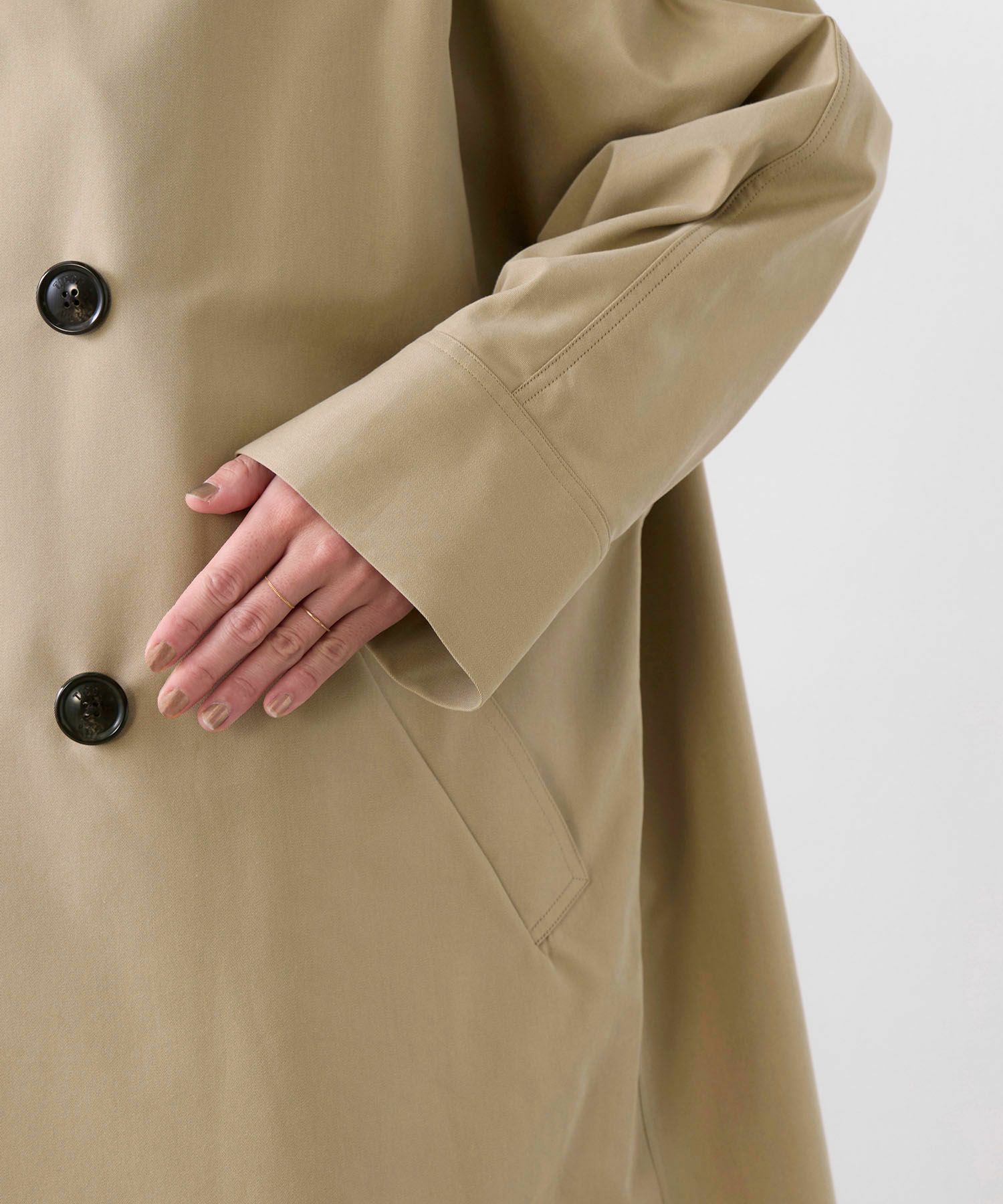 TICCA】テントトレンチコート | MICA&DEAL ONLINE STORE