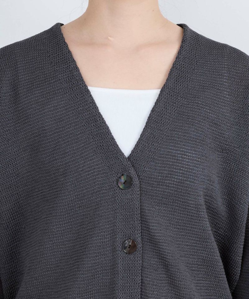 Vネックルーズニットカーディガン | MICA&DEAL ONLINE STORE